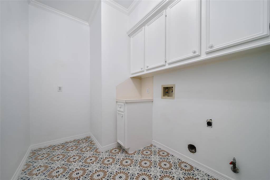 View of utility room.