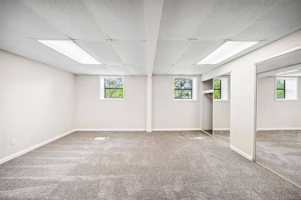 Another view of the upstairs bedroom/flex room.