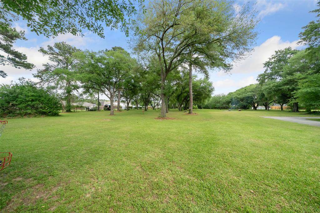 A view of the back of the beautiful property.