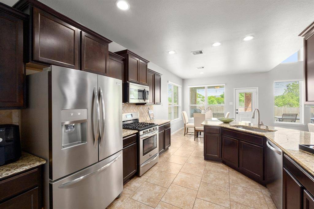 Spacious Kitchen with plenty of counter space for food prep