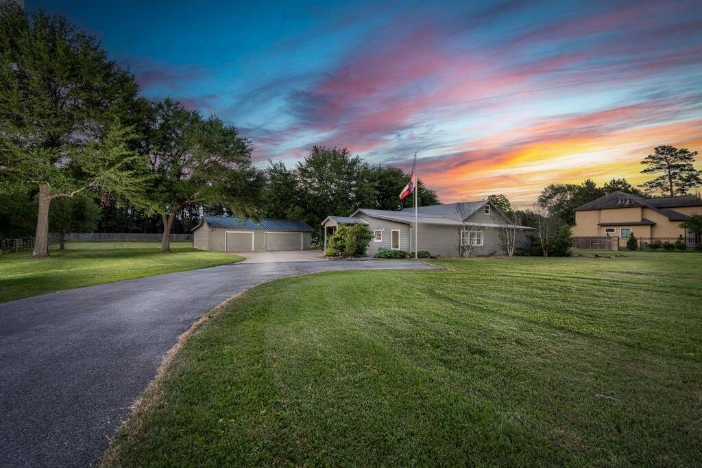 Updated custom home on almost 2 acres in Tomball.