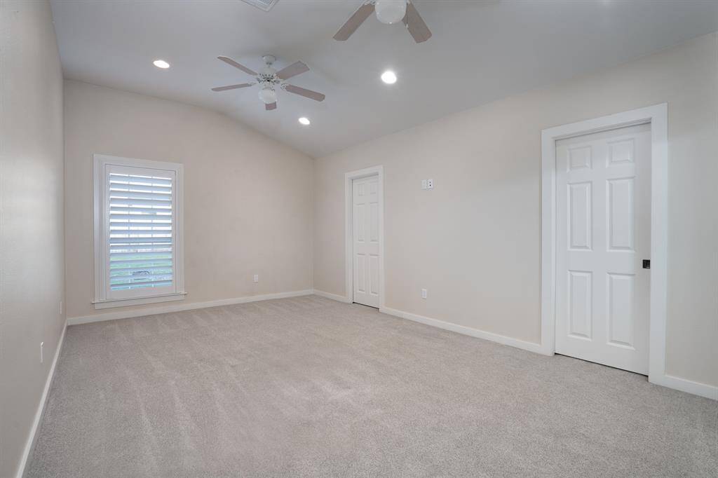 First of the three/four bedrooms in the home.