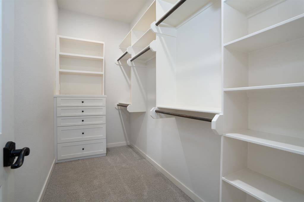 Great walk-in closet!
