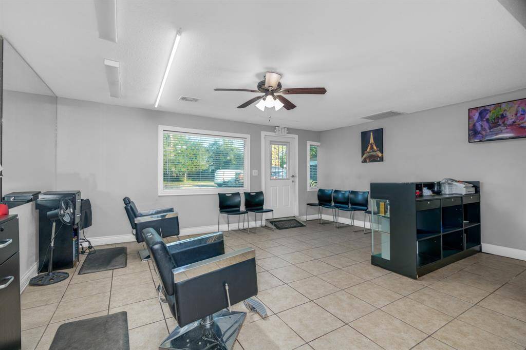 Salon furniture is all also negotiable.