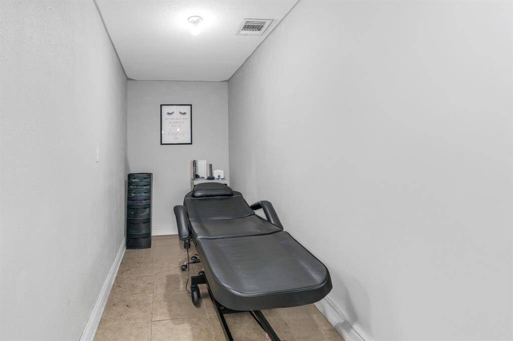 Private room in the back of beauty salon for lunch room or private suite (Unit #1).