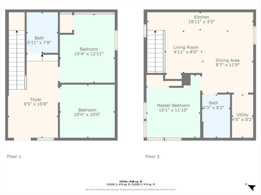Floor Plan Unit 1
