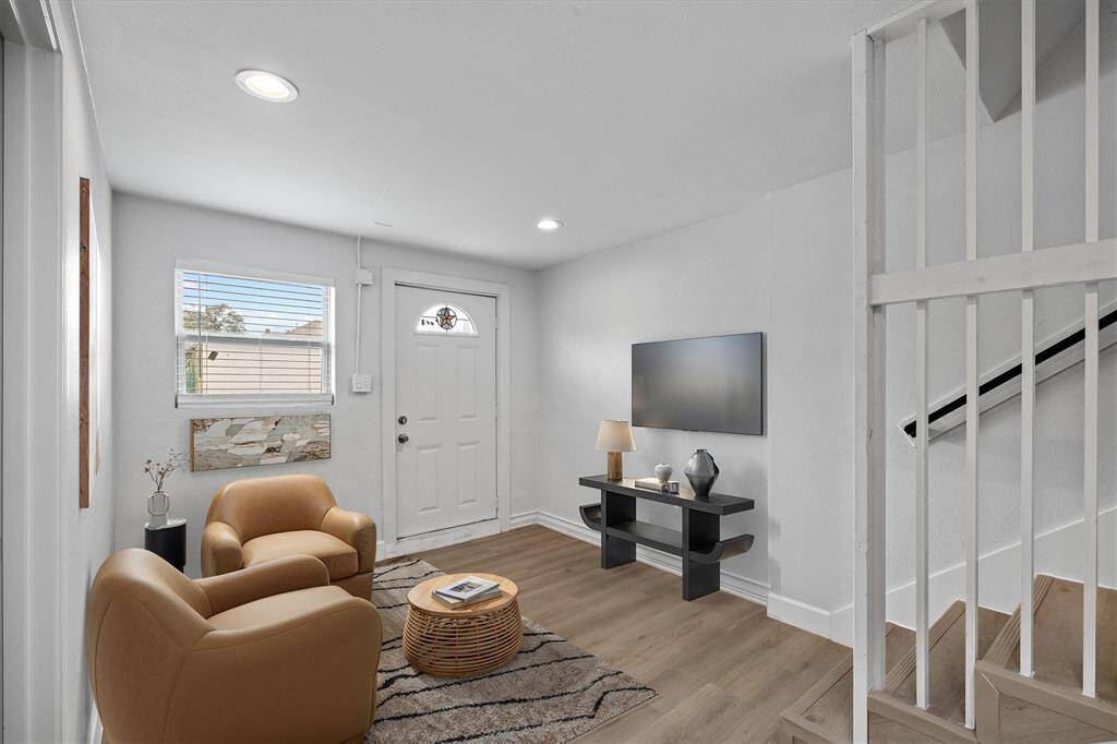 Virtually Staged Foyer Area