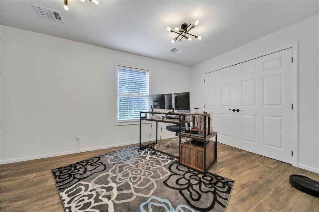 Another view of the third bedroom upstairs