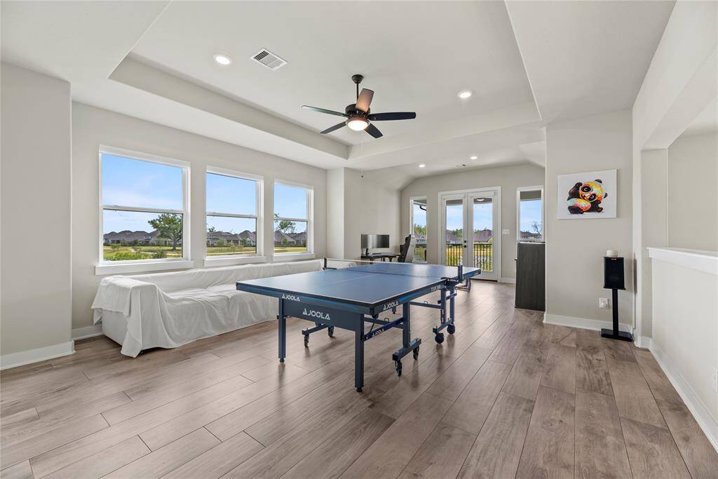 Whether utilized as an additional family space or a teen hangout area, the 2nd floor bonus room offers a multitude of possibilities. Easily arrange a couch and television for daily enjoyment and add a pool table or chess board for some friendly competition!