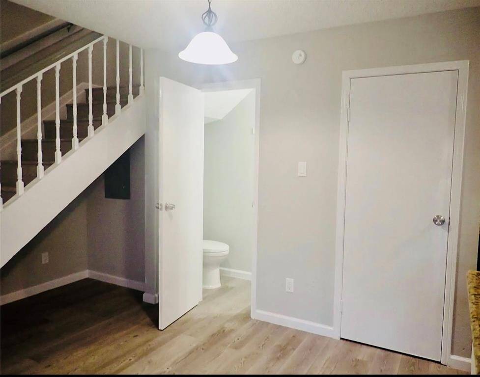 Cozy and convenient half bath, perfect for guests and everyday use.