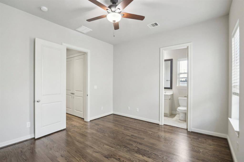 Another view of guest bedroom with en suite bathroom