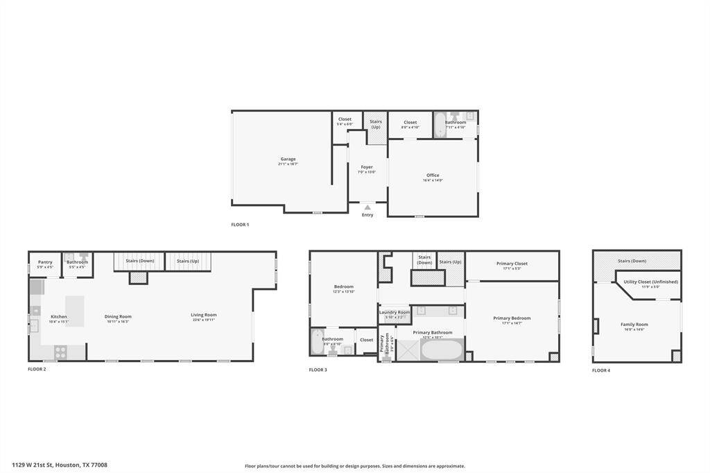 All of the floors, floor plan