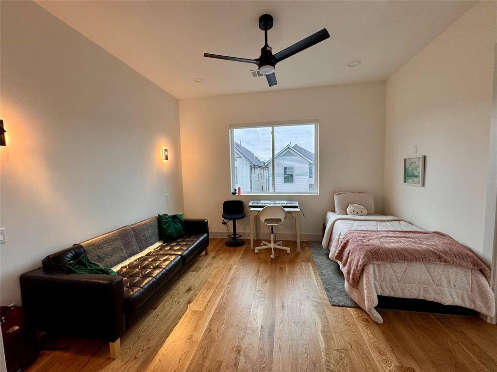 100% LED, color-changing, and dimmable lighting, oversized remote fans with integrated lighting, and Alexa-compatible dimmer switches throughout. Reading lights in 2 bedrooms, Cat-6 wiring