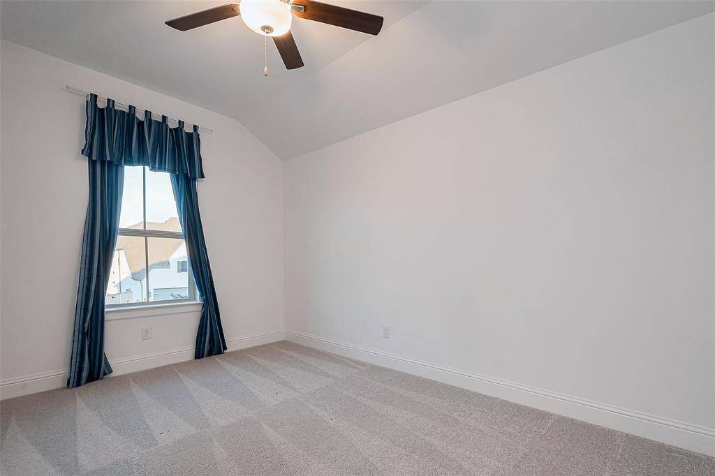Bedroom #3 offers a private sink and shares a convenient Jack and Jill bathroom with Bedroom #4.