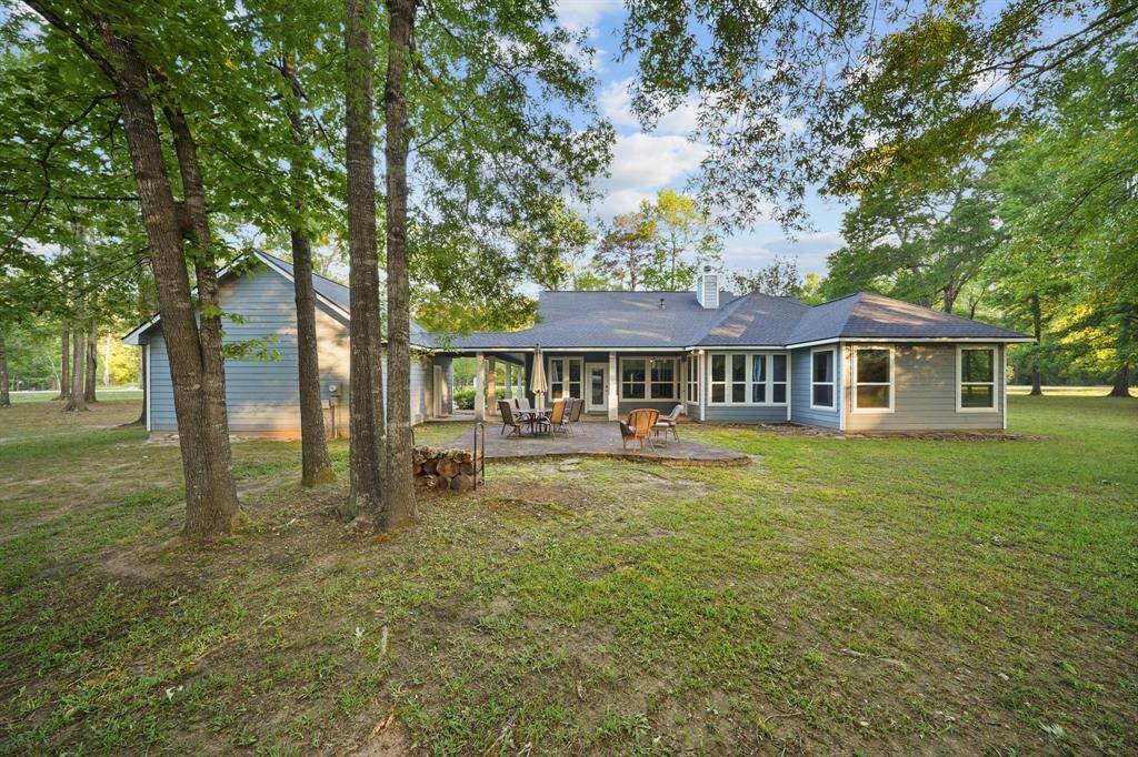 View of the back of the home.