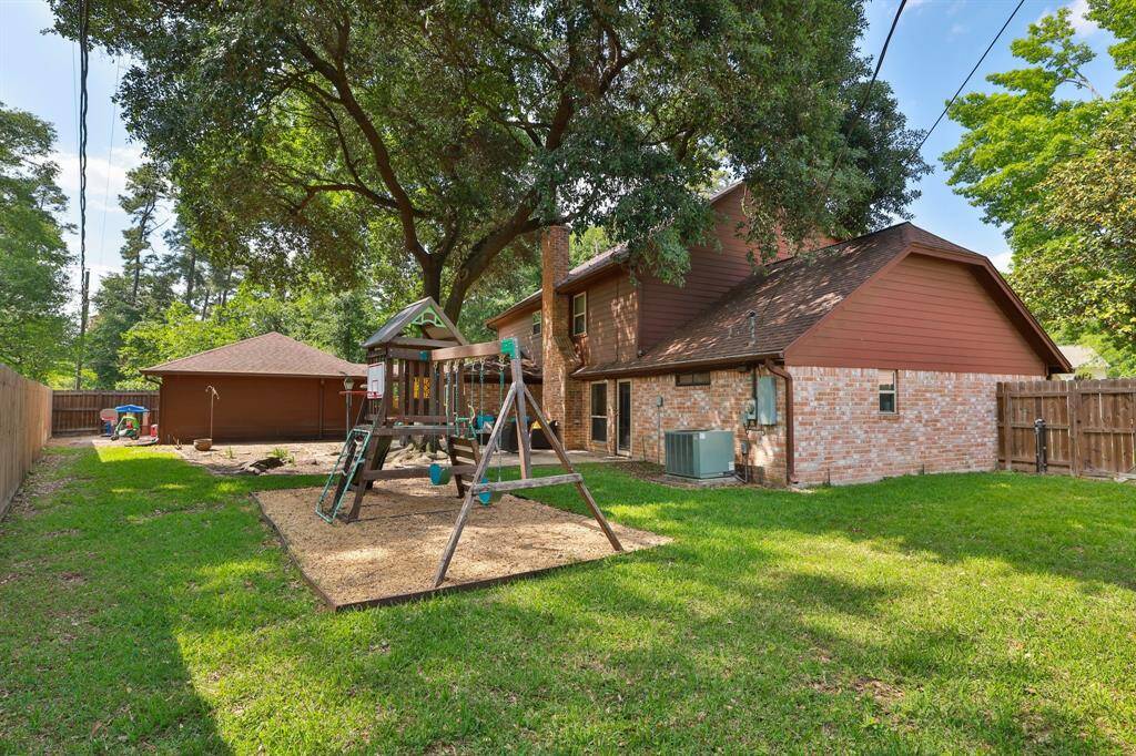 Entire yard sprinkler system.