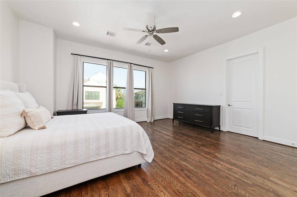 Primary bedroom on 3rd floor
