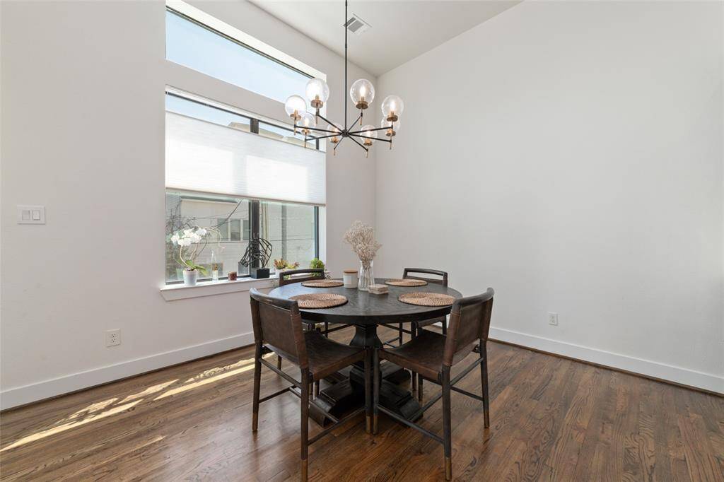 Dining area on 2nd floor