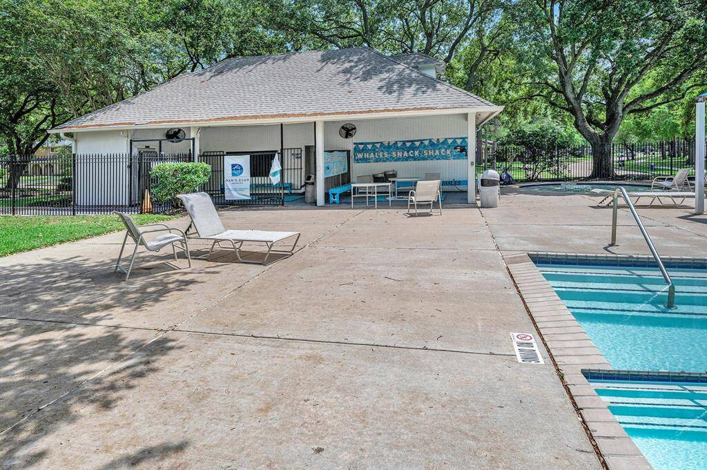 Just a few blocks away you'll find the neighborhood center. With summer around the corner, the kids can join the Whales swim team.