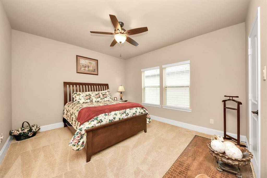 Bedroom #3 is large and has an oversized walk-in closet.