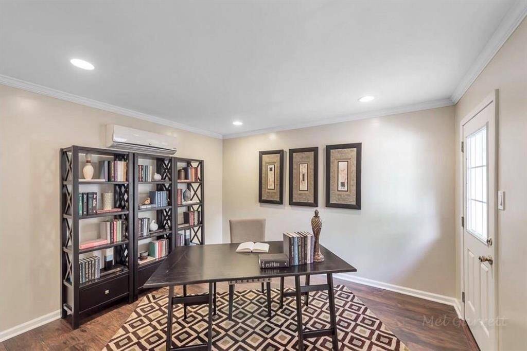 Office off of master suite. Can also be accessed from the outside for added convenience.