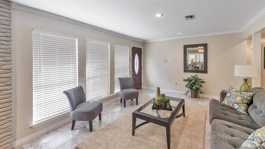Home is bathed in natural light