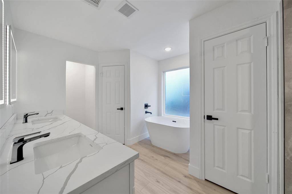 Primary bathroom entrance