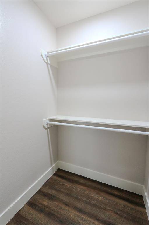 Walk-in closet at the bedroom III.