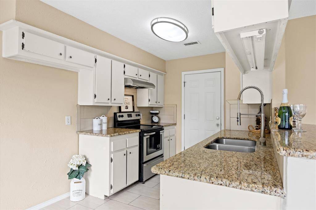 Updated Kitchen with granite countertops