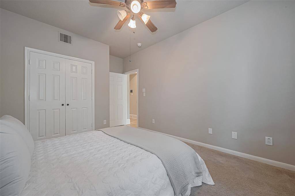 Additional bedroom located downstairs.