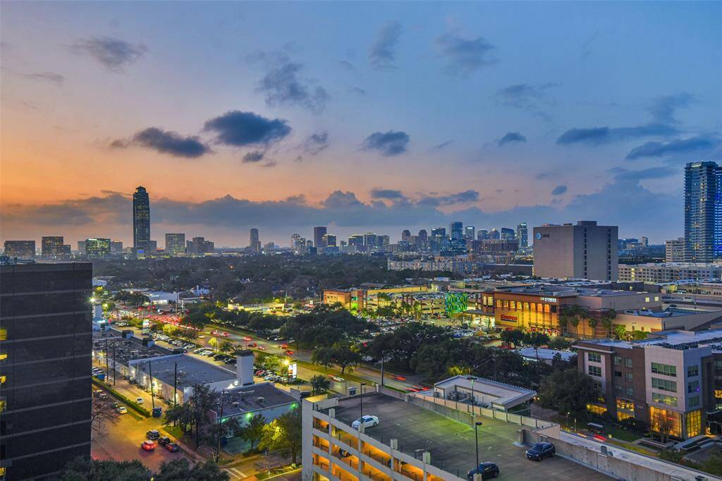 And, once night falls, the city lights illuminate the great space in 16Q.