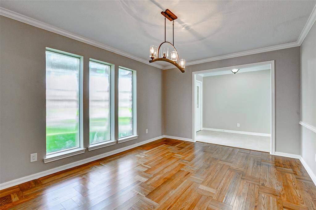 Another view the formal dining room.
