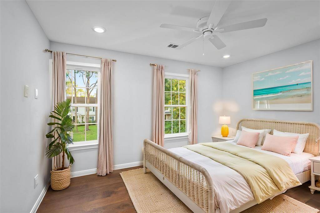 SECONDARY BEDROOM #4 - Virtually Staged. This room has access to incredible decked additional attic storage. Ask the showing agent to point it out!