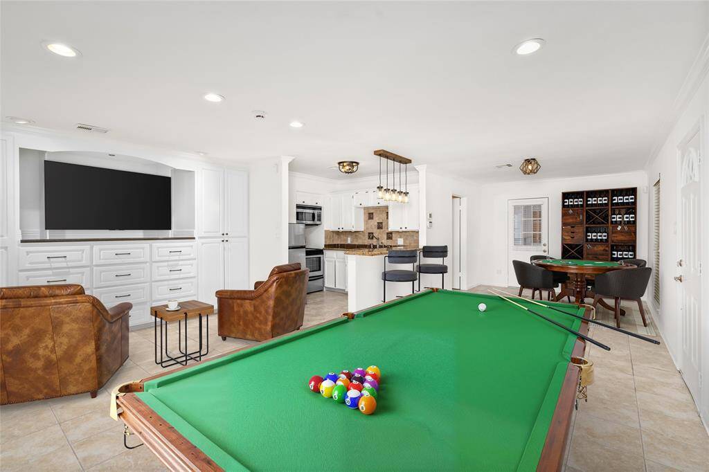 GUEST HOUSE - Virtually Staged as a Game Room