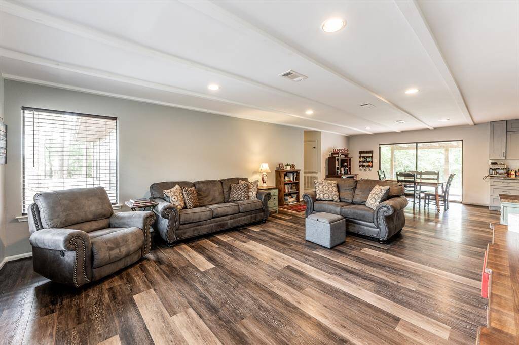 Living room from front door.
