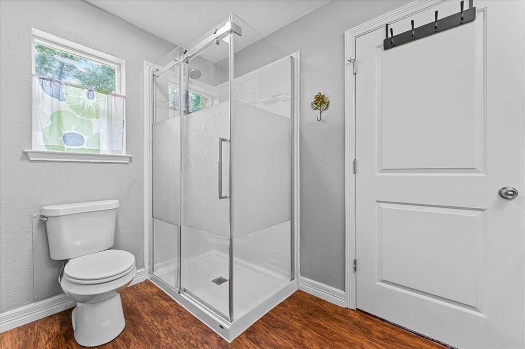 Primary suite bathroom.