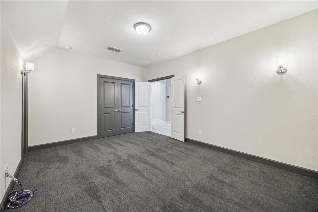 Media room on the second floor ready for your movie nights!