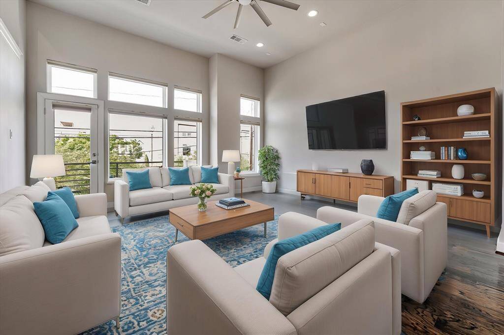 Virtually Staged Living Area