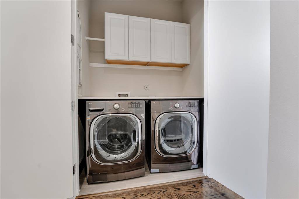 Utility area conveniently located between Primary and 3rd Bedroom