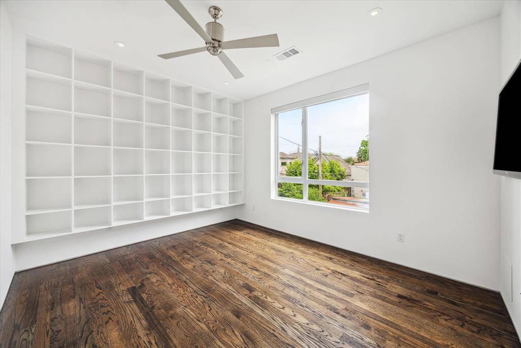 One of 3 upstairs bedrooms.
