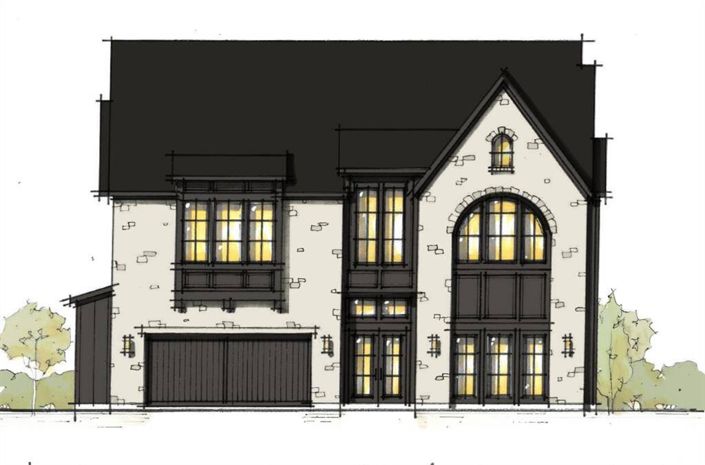 Front Elevation Rendering of 1519 Candlelight*1519 Candlelight will be similar, but this rendering is not meant to be an exact representation of the new home. Specs of home may change at sole discretion of the seller.
