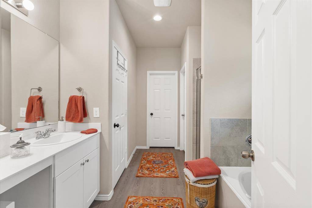 Primary bathroom.