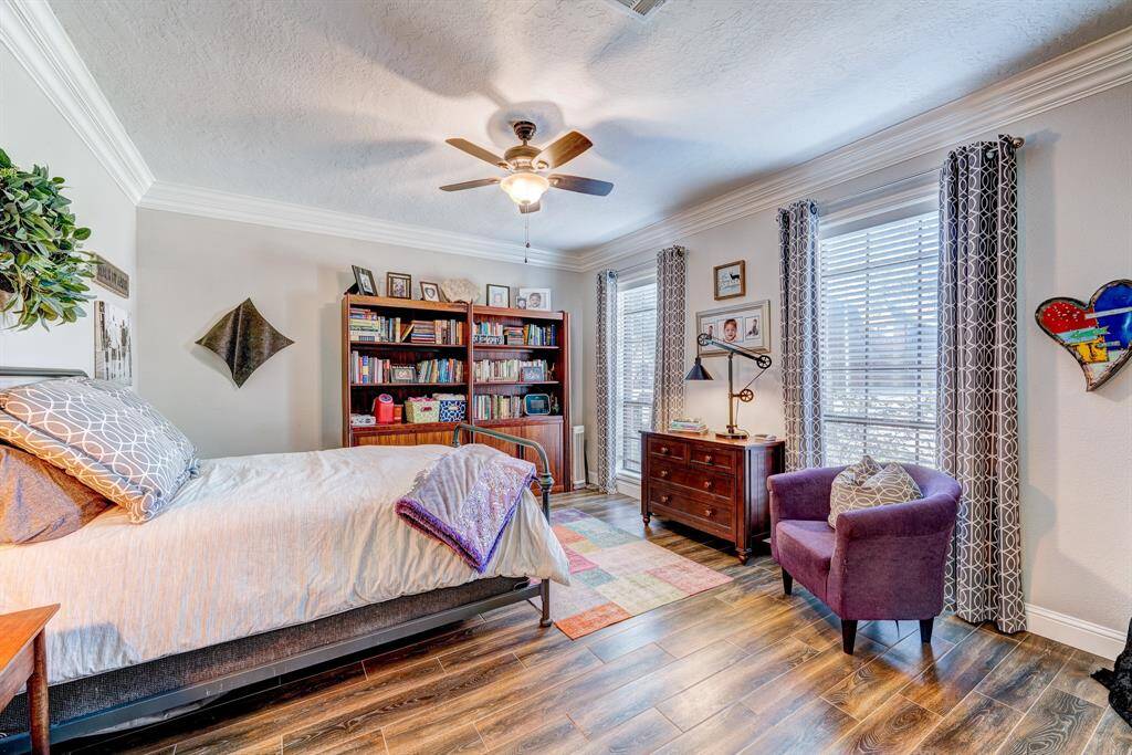 Officially the study with windows to the front of the home.