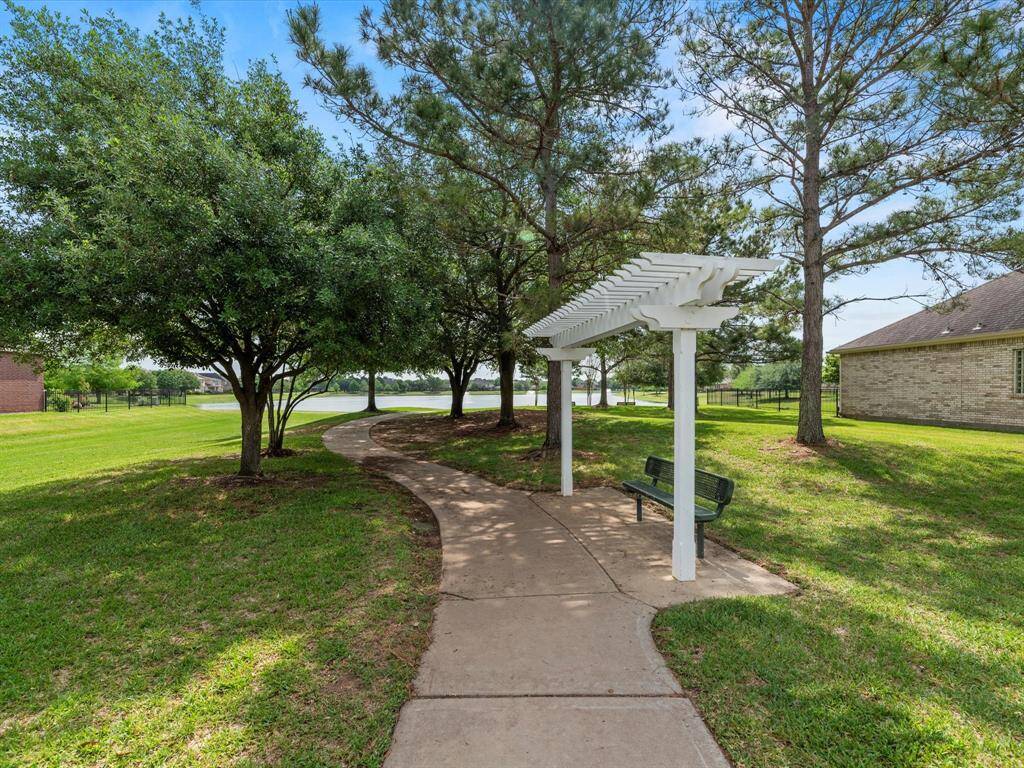 Lake/walking trails across the street
