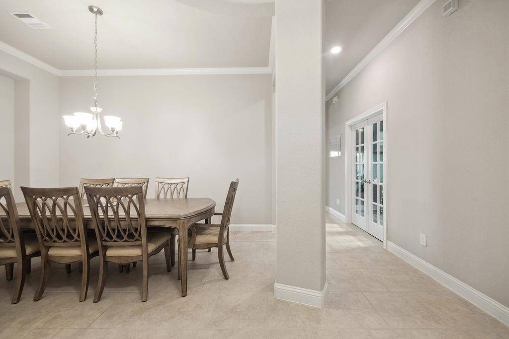 Enjoy meals in the large formal dining room.