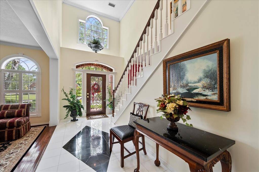 Natural light into the foyer