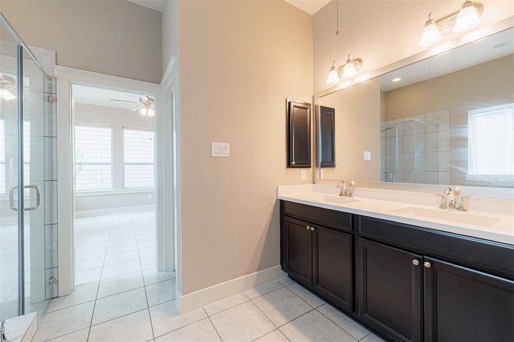 Primary Bath with double sinks