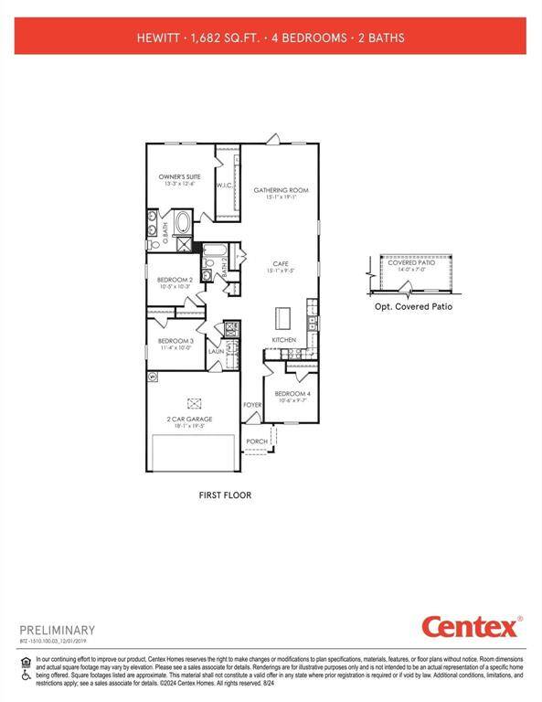 Home's floorplan