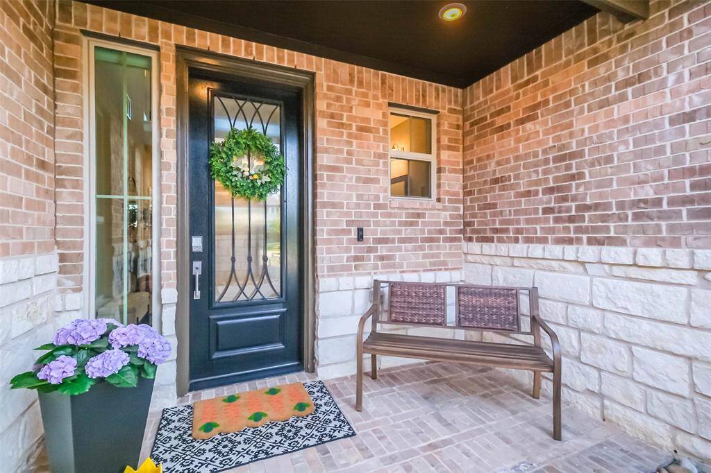 Your large covered front porch is protected from the elements and provides a beautiful entrance to your home.