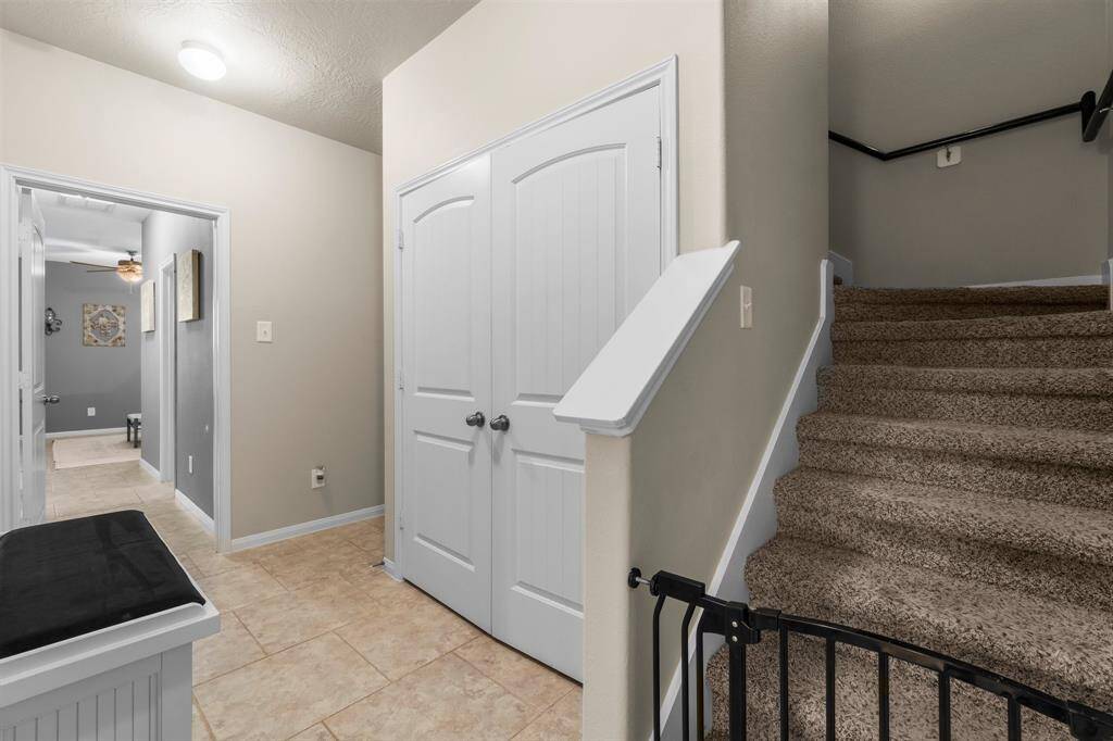 Stairs Tucked Away to Upstairs